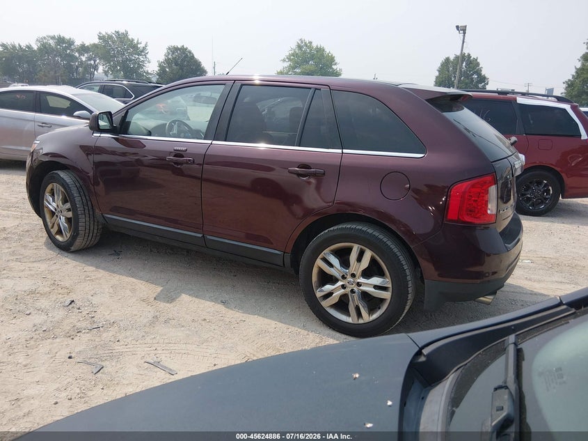Vin: 2fmdk3kc0bba75296, lot: 46123352, ford edge limited 20113