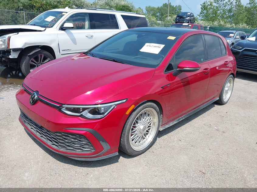 Vin: wvwwa7cd0pw211186, lot: 46123356, volkswagen golf gti 2.0t autobahn 20232