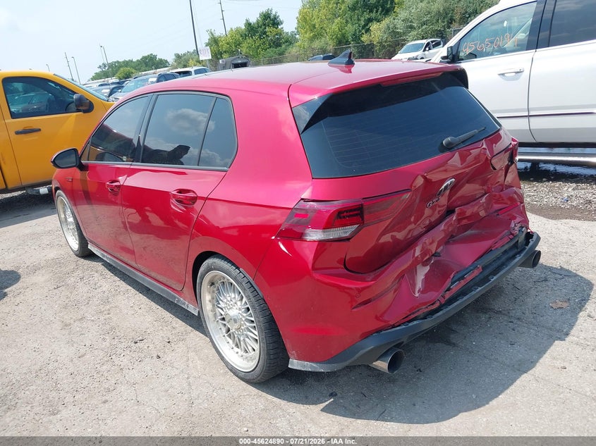 Vin: wvwwa7cd0pw211186, lot: 46123356, volkswagen golf gti 2.0t autobahn 20233