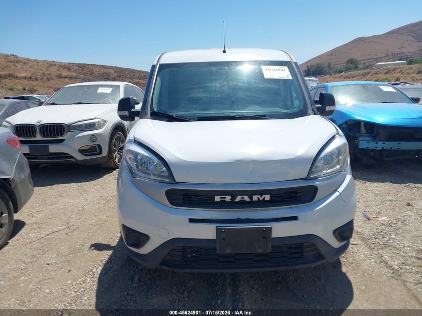 2022 Ram Promaster City Cargo Van VIN: ZFBHRFAB4N6X52500 Lot: 45624901