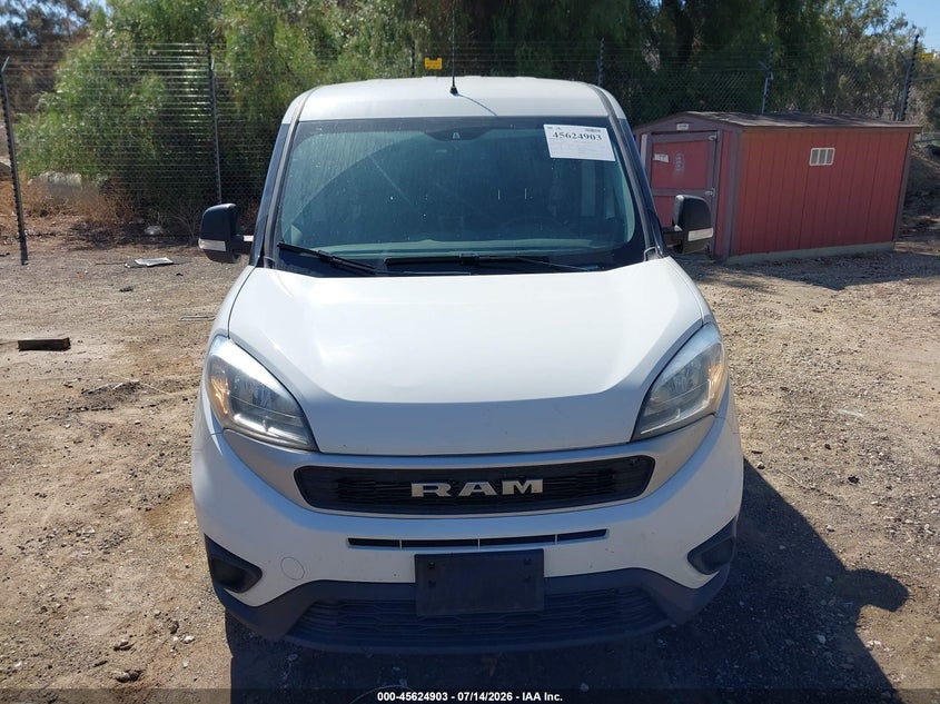 2022 Ram Promaster City Cargo Van VIN: ZFBHRFABXN6X50332 Lot: 45624903