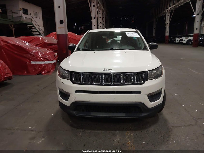 2018 Jeep Compass Sport Fwd VIN: 3C4NJCAB8JT328467 Lot: 45624906