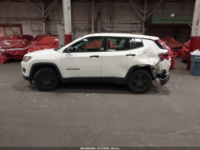 2018 Jeep Compass Sport Fwd VIN: 3C4NJCAB8JT328467 Lot: 45624906