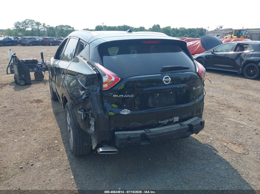 2015 Nissan Murano Sl VIN: 5N1AZ2MH3FN243279 Lot: 45624914