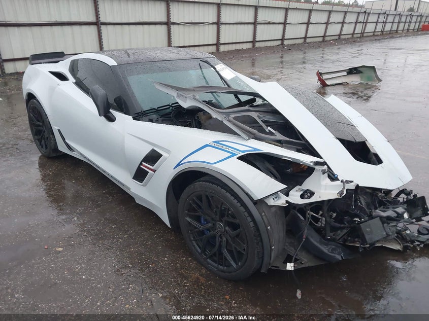 Vin: 1g1y12d75j5300438, lot: 46123385, chevrolet corvette grand sport 2018 img_1