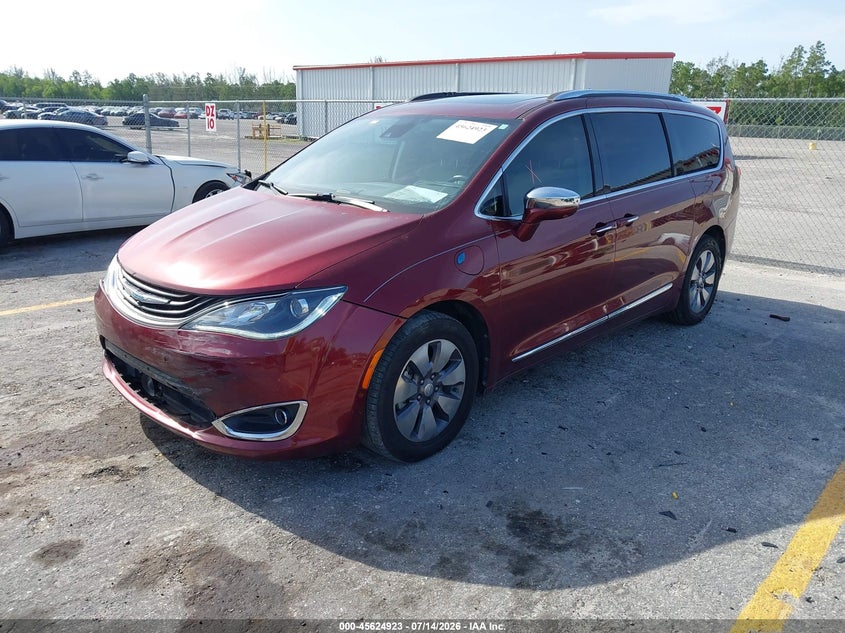 Vin: 2c4rc1n71jr359424, lot: 46123389, chrysler pacifica hybrid limited 20182