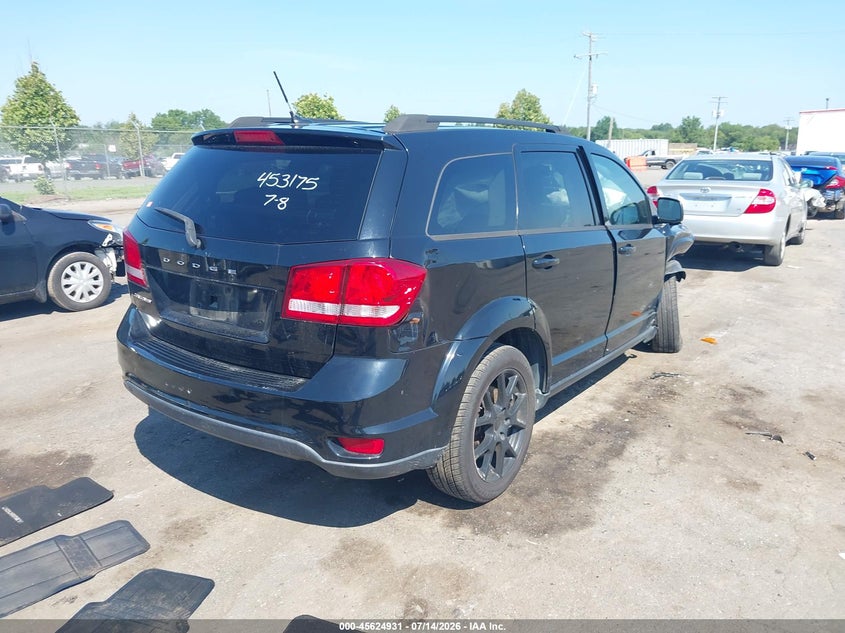 Vin: 3c4pdcbb8gt226528, lot: 46123397, dodge journey sxt 20164
