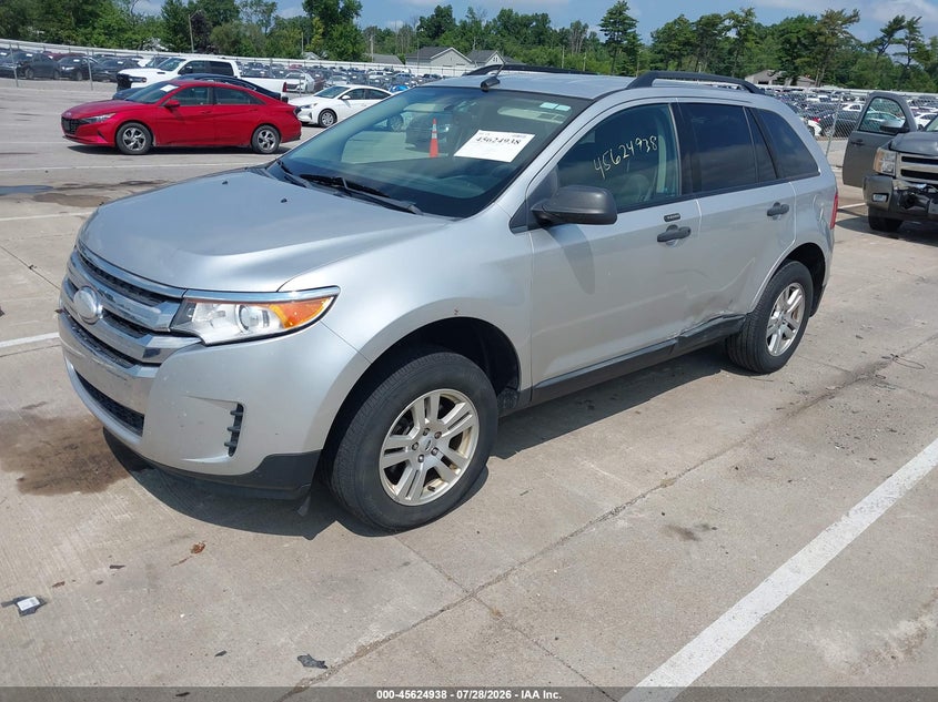 Vin: 2fmdk3gc7bbb60130, lot: 46123404, ford edge se 20112