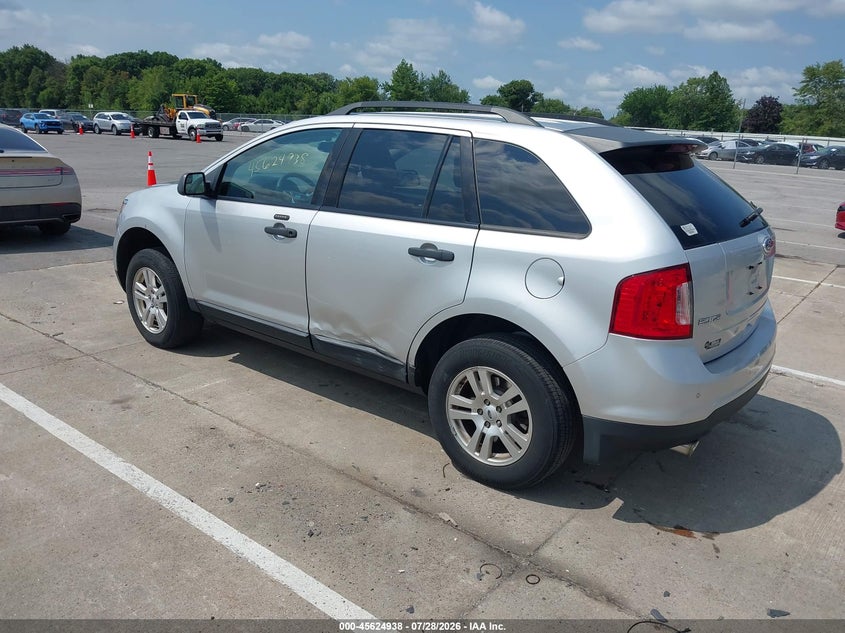 Vin: 2fmdk3gc7bbb60130, lot: 46123404, ford edge se 20113