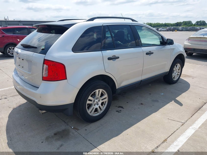 Vin: 2fmdk3gc7bbb60130, lot: 46123404, ford edge se 20114