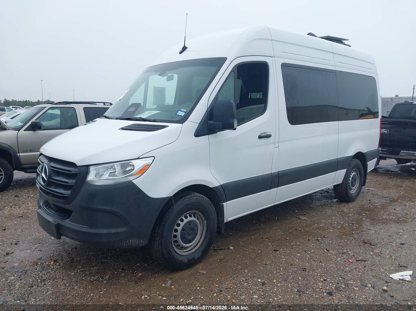 2025 Mercedes-Benz Sprinter 2500 Standard Roof 4-Cyl Diesel VIN: W1Z4KFHY6SP804894 Lot: 45624945
