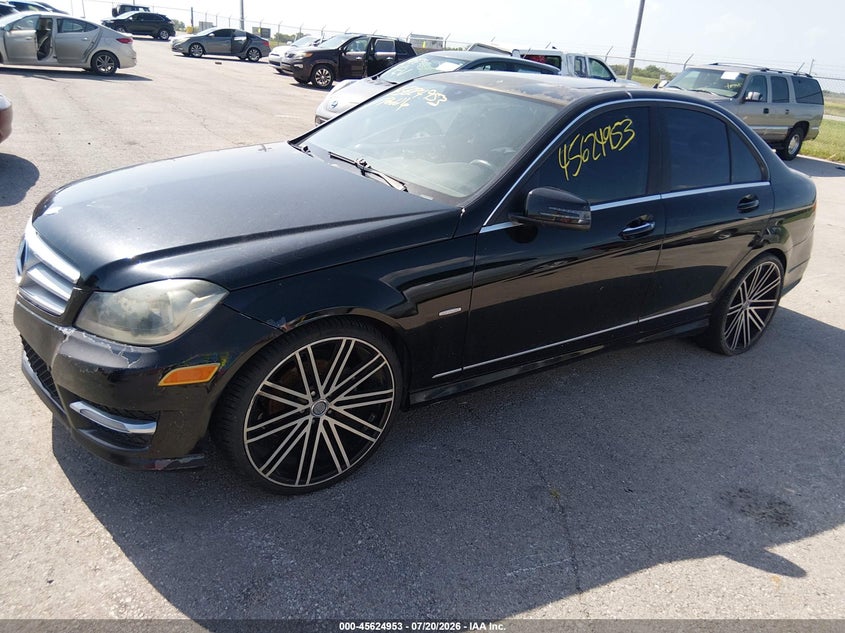 2012 MERCEDES-BENZ C 250 auction photo 2