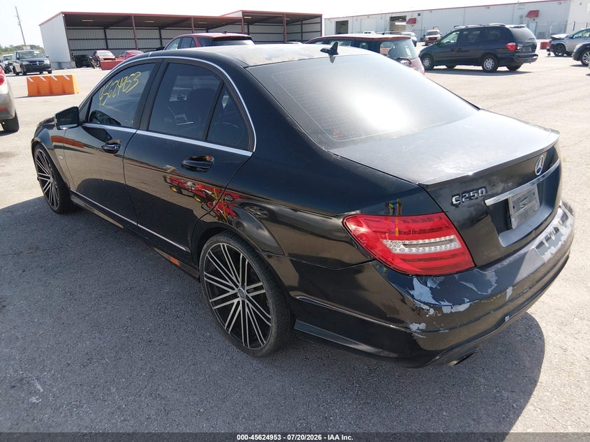 2012 MERCEDES-BENZ C 250 auction photo 3