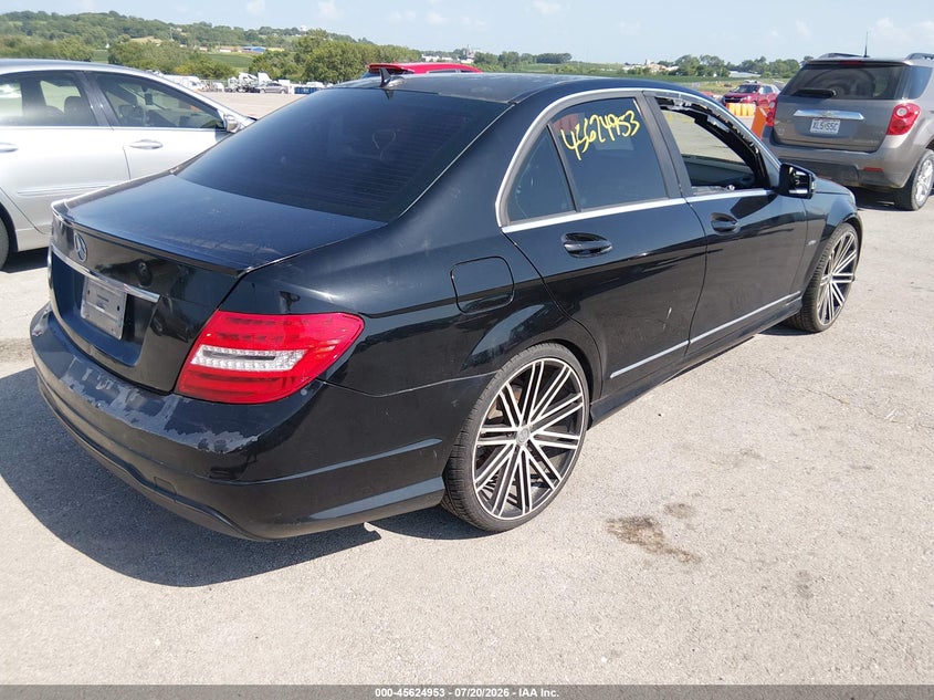 2012 MERCEDES-BENZ C 250 auction photo 4