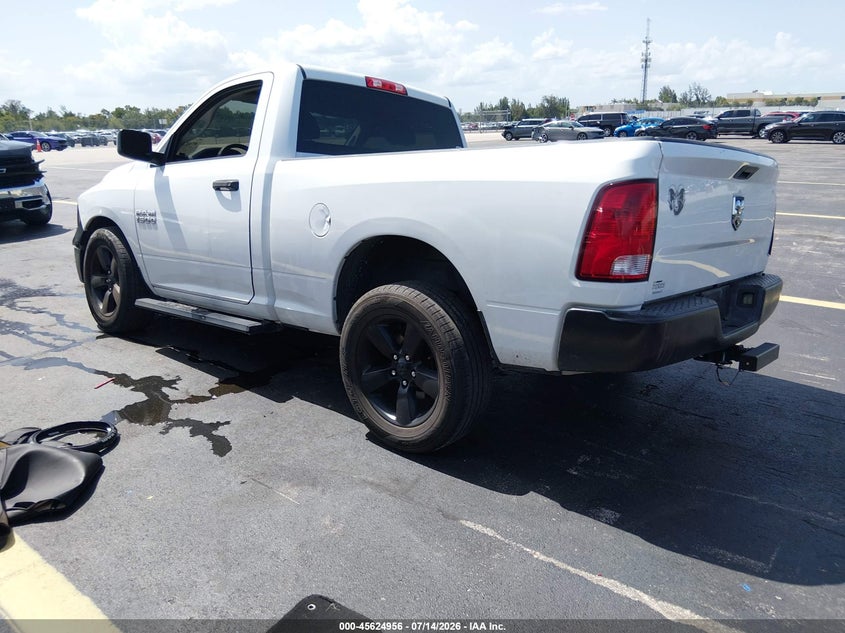 Vin: 3c6jr6ag1gg153413, lot: 46123422, ram 1500 tradesman 20163