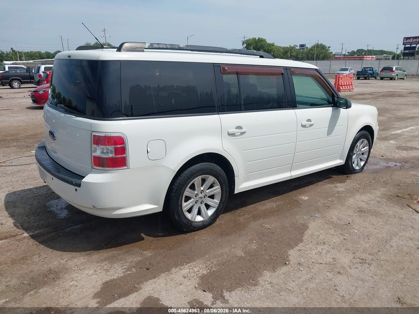Vin: 2fmgk5bc4aba34502, lot: 46123427, ford flex se 20104