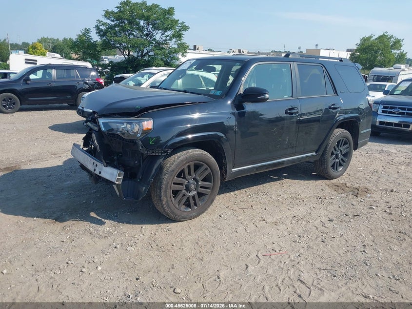 Vin: jtebu5jr7l5823874, lot: 46123474, toyota 4runner nightshade special edition 20202