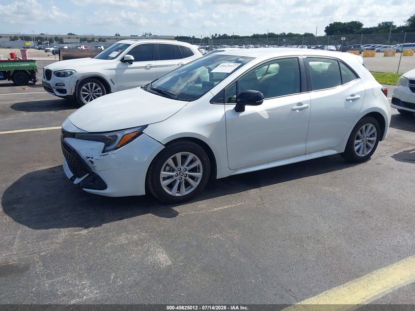 2026 Toyota Corolla, Left Front, IAAI, VIN JTND4MBE6T3264053 — photo 2