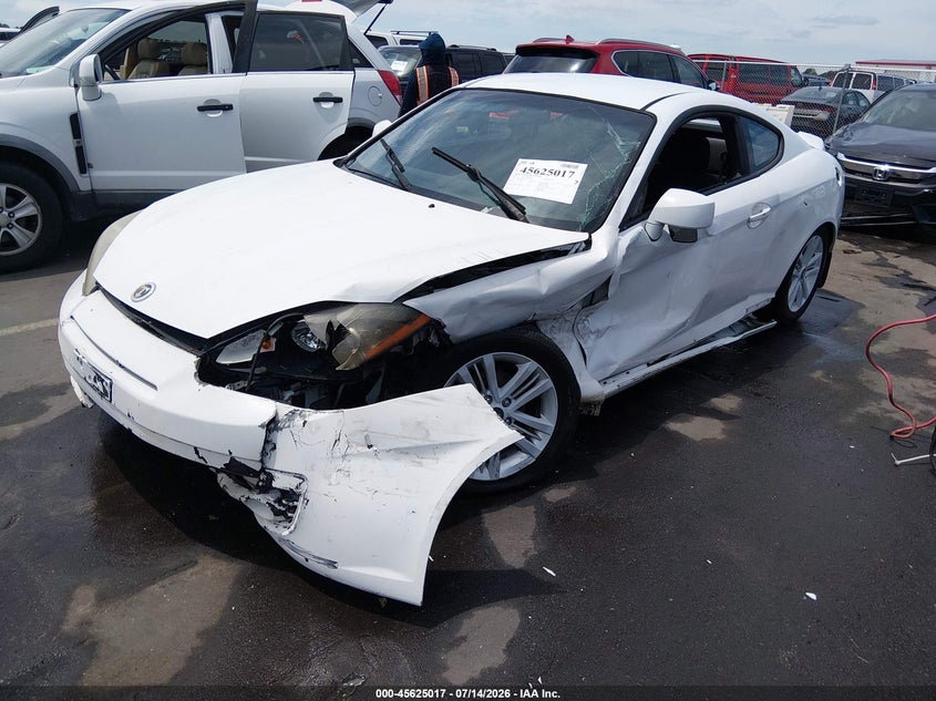 HYUNDAI TIBURON 2007 VIN KMHHM66D17U255775