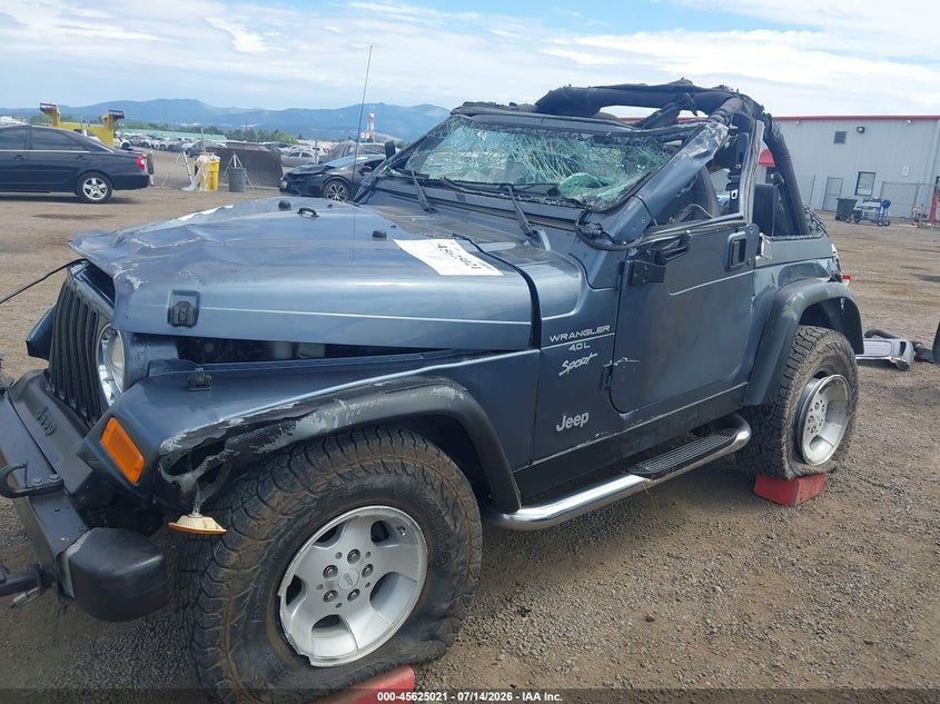 2001 Jeep Wrangler Sport VIN: 1J4FA49S51P337513 Lot: 45625021