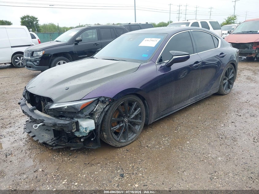 Vin: jthgz1b28m5039497, lot: 46123489, lexus is 350 f sport 20212