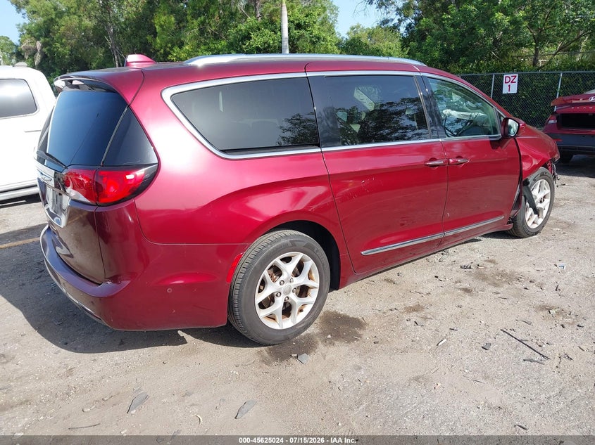 Vin: 2c4rc1eg0hr684074, lot: 46123490, chrysler pacifica touring-l plus 20174