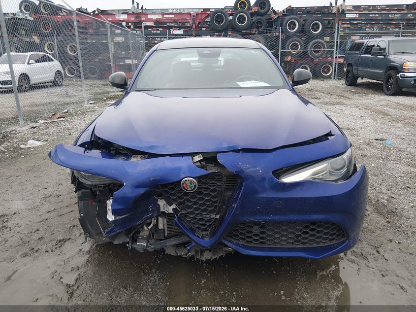 2020 Alfa Romeo Giulia Ti Sport Awd VIN: ZARFANBN7L7635828 Lot: 45625033