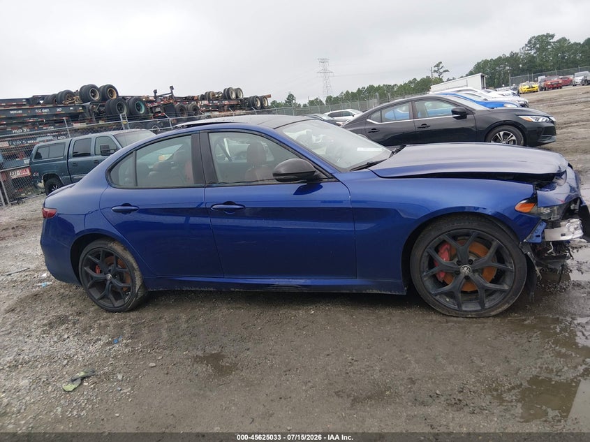 2020 Alfa Romeo Giulia Ti Sport Awd VIN: ZARFANBN7L7635828 Lot: 45625033