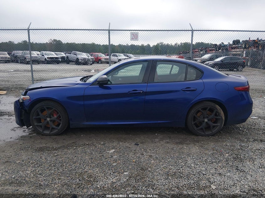 2020 Alfa Romeo Giulia Ti Sport Awd VIN: ZARFANBN7L7635828 Lot: 45625033
