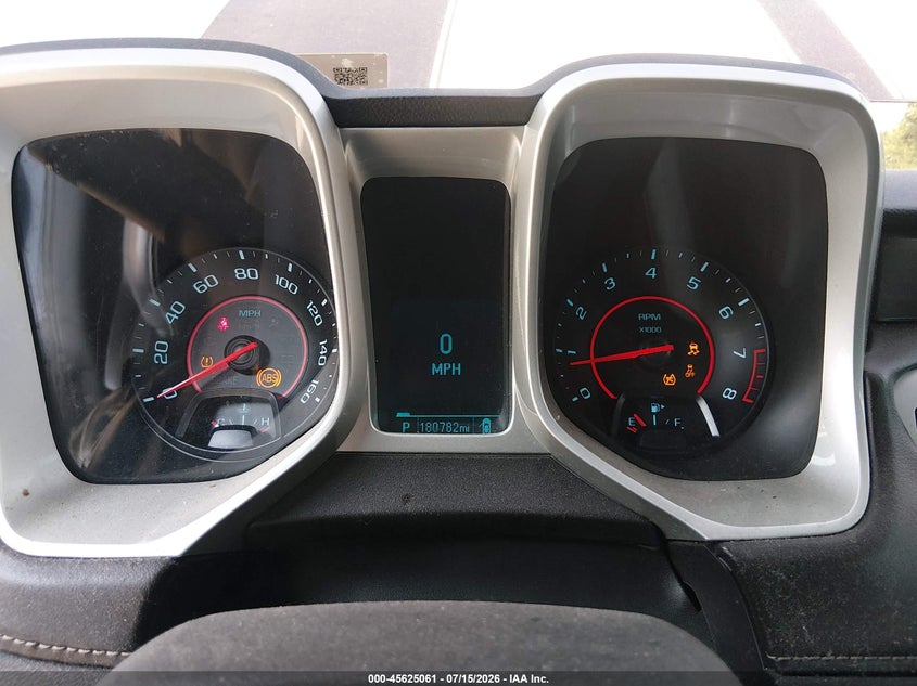 2012 Chevrolet Camaro 2Lt VIN: 2G1FC1E32C9173418 Lot: 45625061
