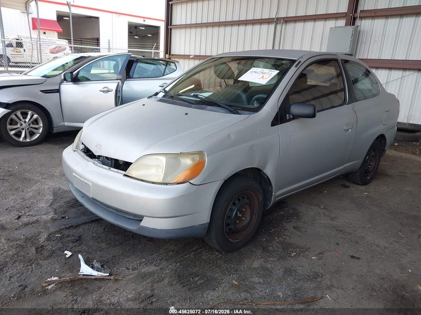 2001 Toyota Echo, Right Front, IAAI, VIN JTDAT123410148095 — photo 2