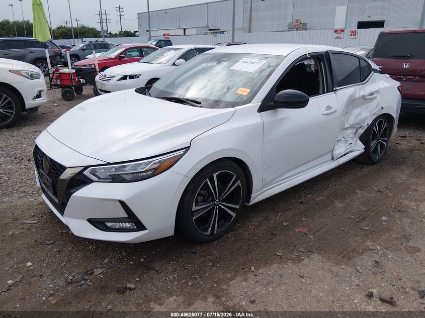 2022 NISSAN SENTRA auction photo 2