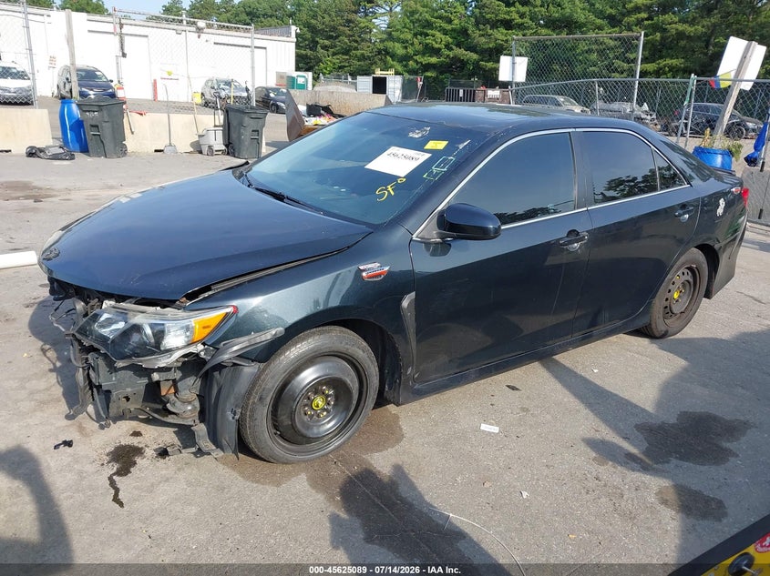 2012 Toyota Camry, Перёд и зад, IAAI, VIN 4T1BF1FK4CU036675 — фото 2