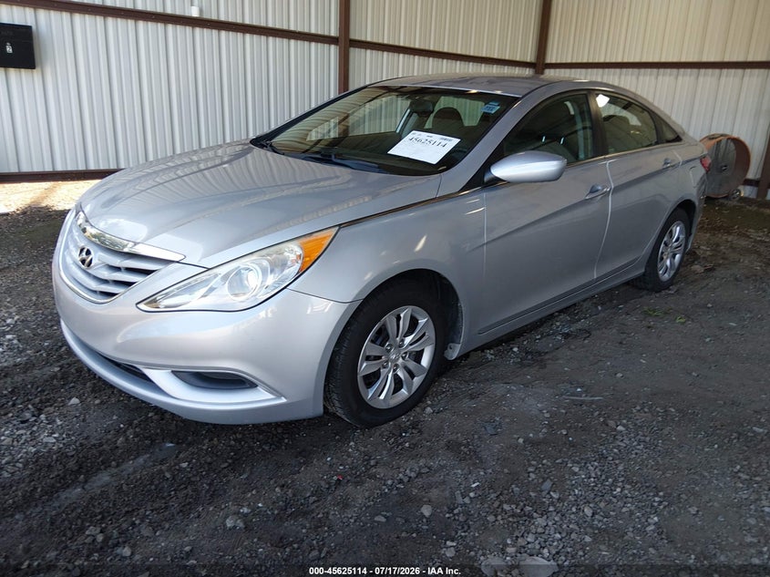 2012 Hyundai Sonata, По кругу, IAAI, VIN 5NPEB4ACXCH380083 — фото 2