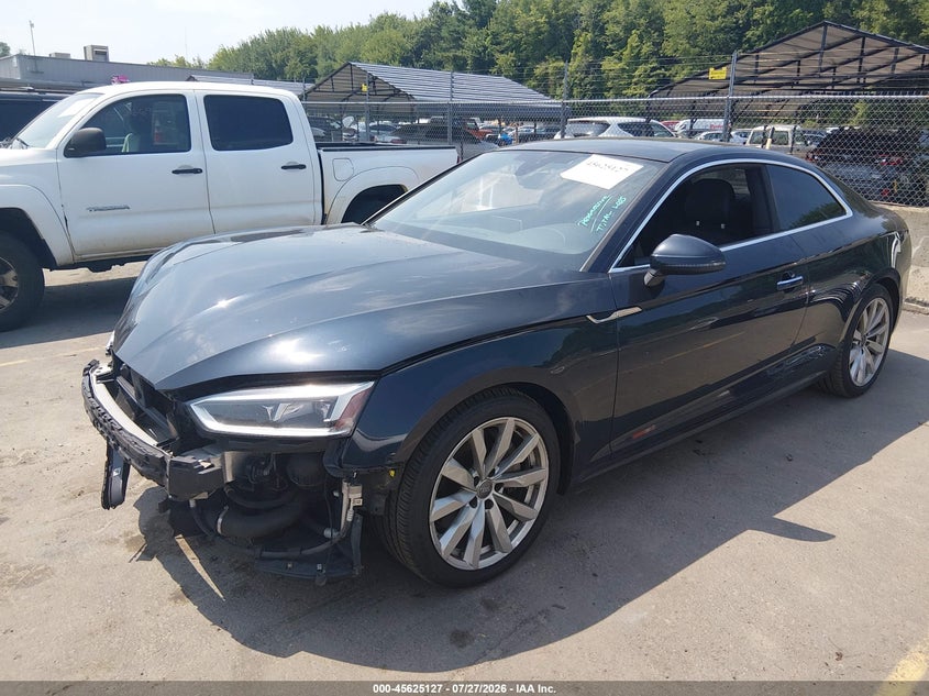 Vin: waupnaf58ja057824, lot: 46123593, audi a5 2.0t premium 20182