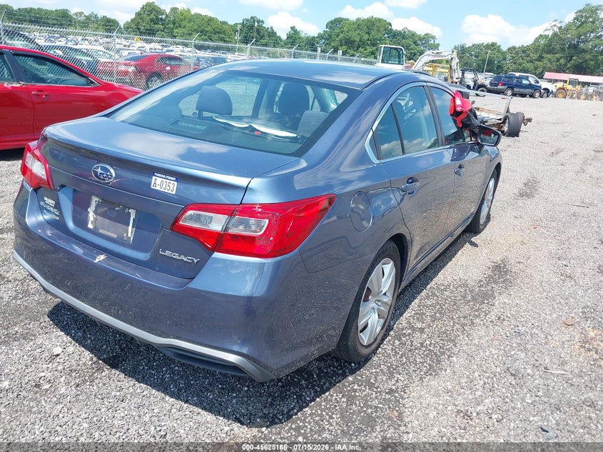 Vin: 4s3bnaa66j3045155, lot: 46123632, subaru legacy 2.5i 20184