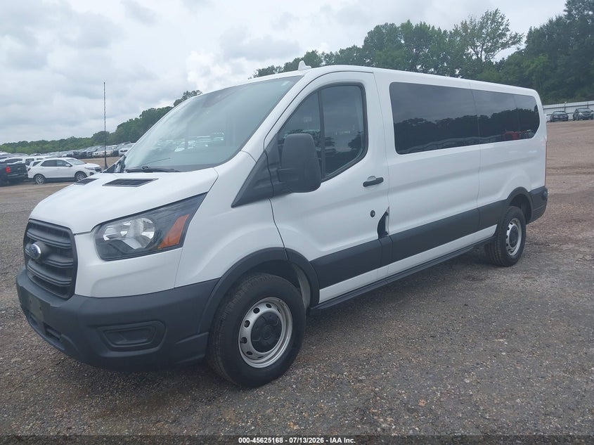 Vin: 1fbax2y89lkb08913, lot: 46123633, ford transit-350 passenger van xl 20202