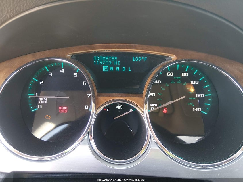 2008 Buick Enclave Cxl VIN: 5GAER23718J303117 Lot: 45625177
