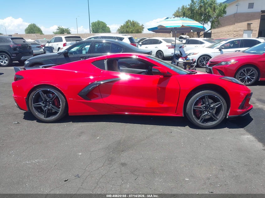 2021 Chevrolet Corvette Stingray Rwd 2Lt VIN: 1G1YB2D49M5109600 Lot: 45625188