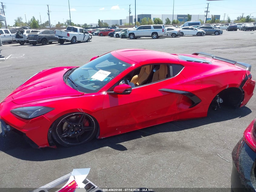 2021 Chevrolet Corvette Stingray Rwd 2Lt VIN: 1G1YB2D49M5109600 Lot: 45625188
