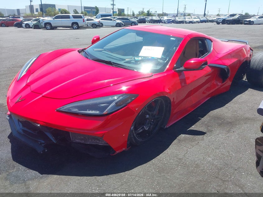 Vin: 1g1yb2d49m5109600, lot: 46123654, chevrolet corvette stingray rwd  2lt 20212