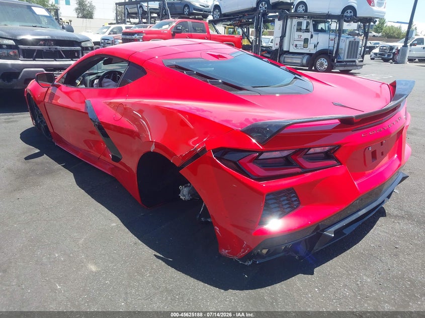 Vin: 1g1yb2d49m5109600, lot: 46123654, chevrolet corvette stingray rwd  2lt 20213
