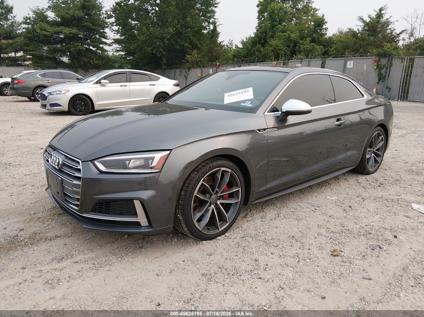 Vin: waup4af55ka089151, lot: 46123661, audi s5 3.0t premium 20192