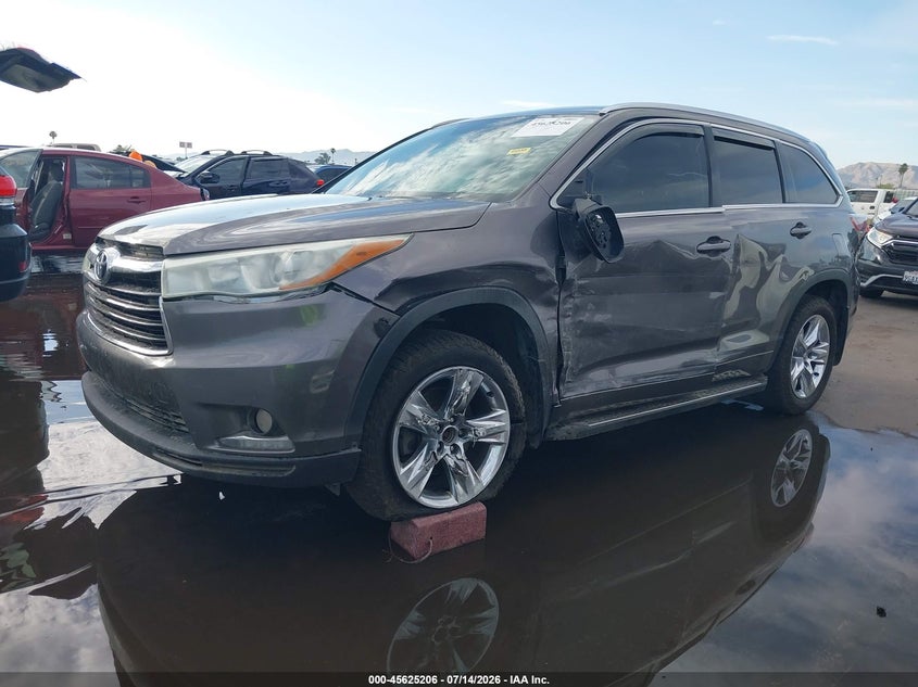 2015 TOYOTA HIGHLANDER SPORT UTILITY VEHICLE 3.5L V-6 DOHC, VVT, 270HP