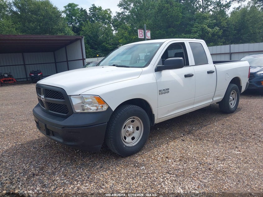 Vin: 1c6rr6fgxjs279796, lot: 46123680, ram 1500 tradesman  4x2 6'4 box 20182