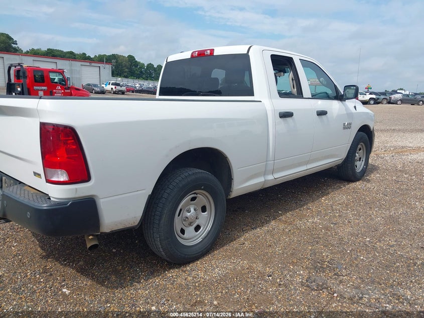 Vin: 1c6rr6fgxjs279796, lot: 46123680, ram 1500 tradesman  4x2 6'4 box 20184