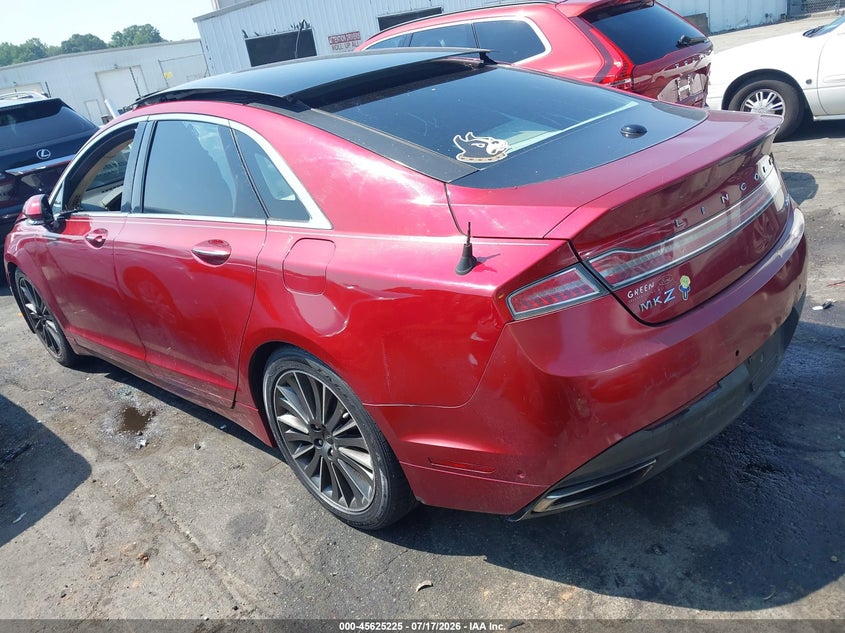 2013 Lincoln Mkz VIN: 3LN6L2G9XDR806575 Lot: 45625225