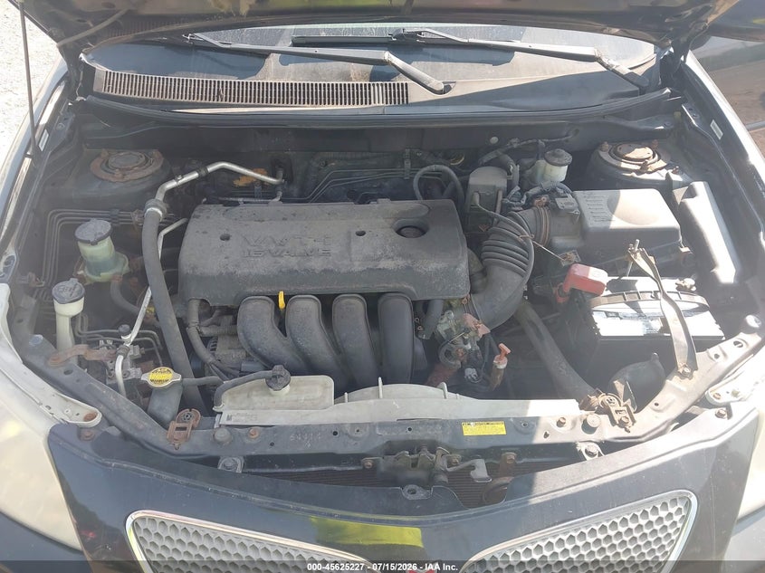 2006 Pontiac Vibe VIN: 5Y2SM65866Z424625 Lot: 45625227
