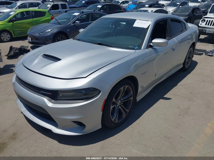 2020 Dodge Charger, Right Side, IAAI, VIN 2C3CDXCT5LH202840 — photo 2