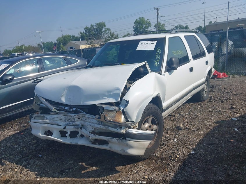 1996 Chevrolet Blazer VIN: 1GNDT13WXT2232460 Lot: 45625250